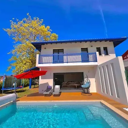 Vila Luxueuse Contemporaine Avec Piscine A Deux Pas Des Plages De Biarritz